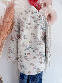 ROMANTISCHER GOBELIN BLAZER MIT BLUMENRANKEN - ONE SIZE -