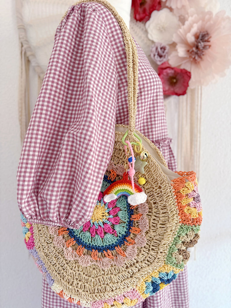 TASCHEN-/SCHLÜSSELANHÄNGER - REGENBOGEN -