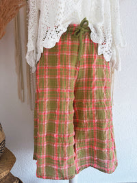 CULOTTE MIT KAROMUSTER - ONE SIZE -