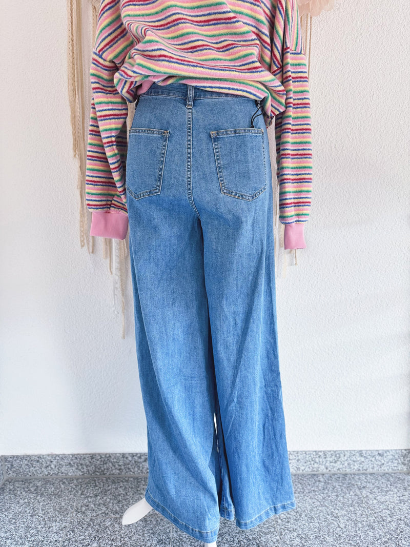 WIDE LEG JEANS - VERSCH. GRÖßEN