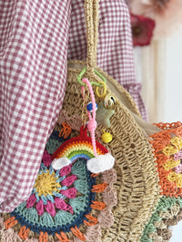 TASCHEN-/SCHLÜSSELANHÄNGER - REGENBOGEN -