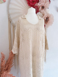 OVERSIZED CROCHETKLEID - ONE SIZE -