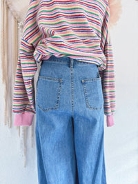 WIDE LEG JEANS - VERSCH. GRÖßEN