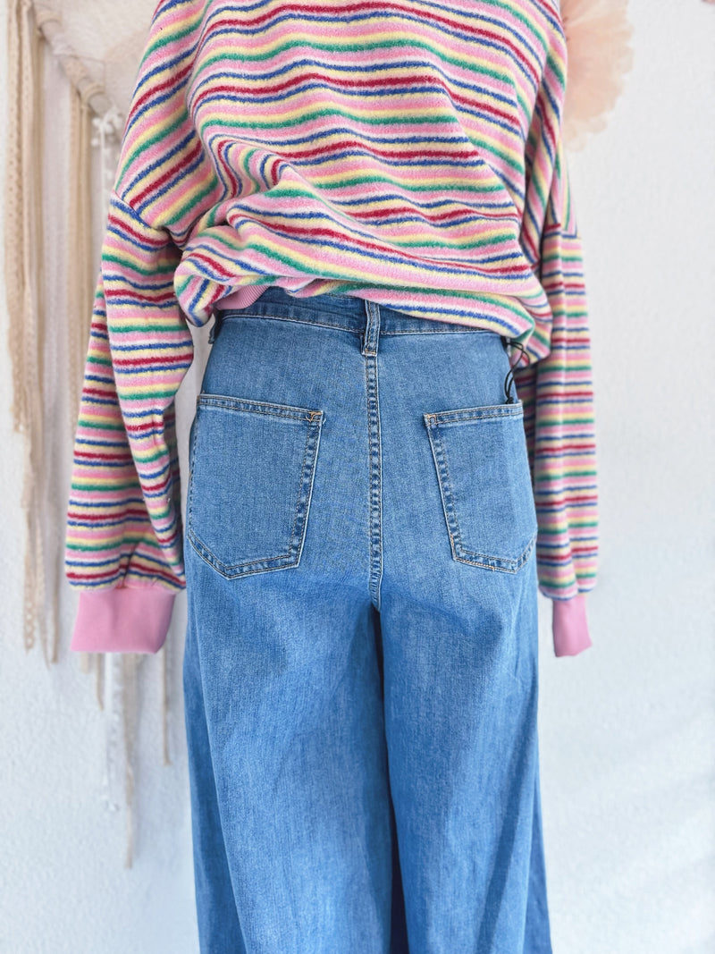 WIDE LEG JEANS - VERSCH. GRÖßEN