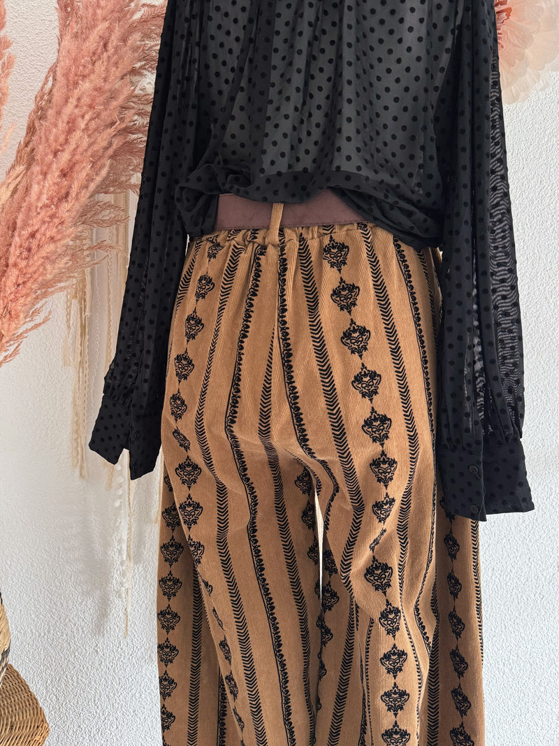 STATEMENT-CORDHOSE IM BOHOLOOK IN BRAUN - ONE SIZE -