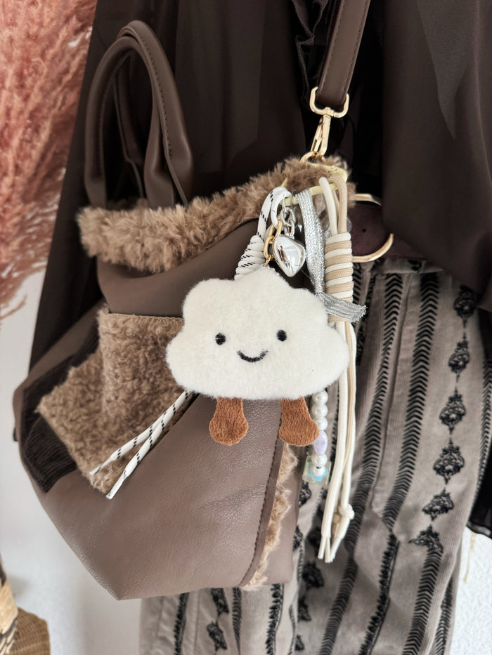 TASCHEN-/HANDY-/SCHLÜSSELANHÄNGER - WOLKE -