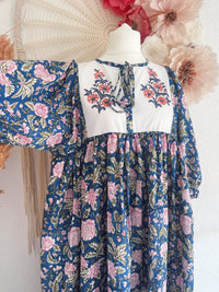 BOHO-TRAUM IM BLOCKPRINT-LOOK MODELL C - ONE SIZE -