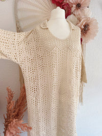 OVERSIZED CROCHETKLEID - ONE SIZE -