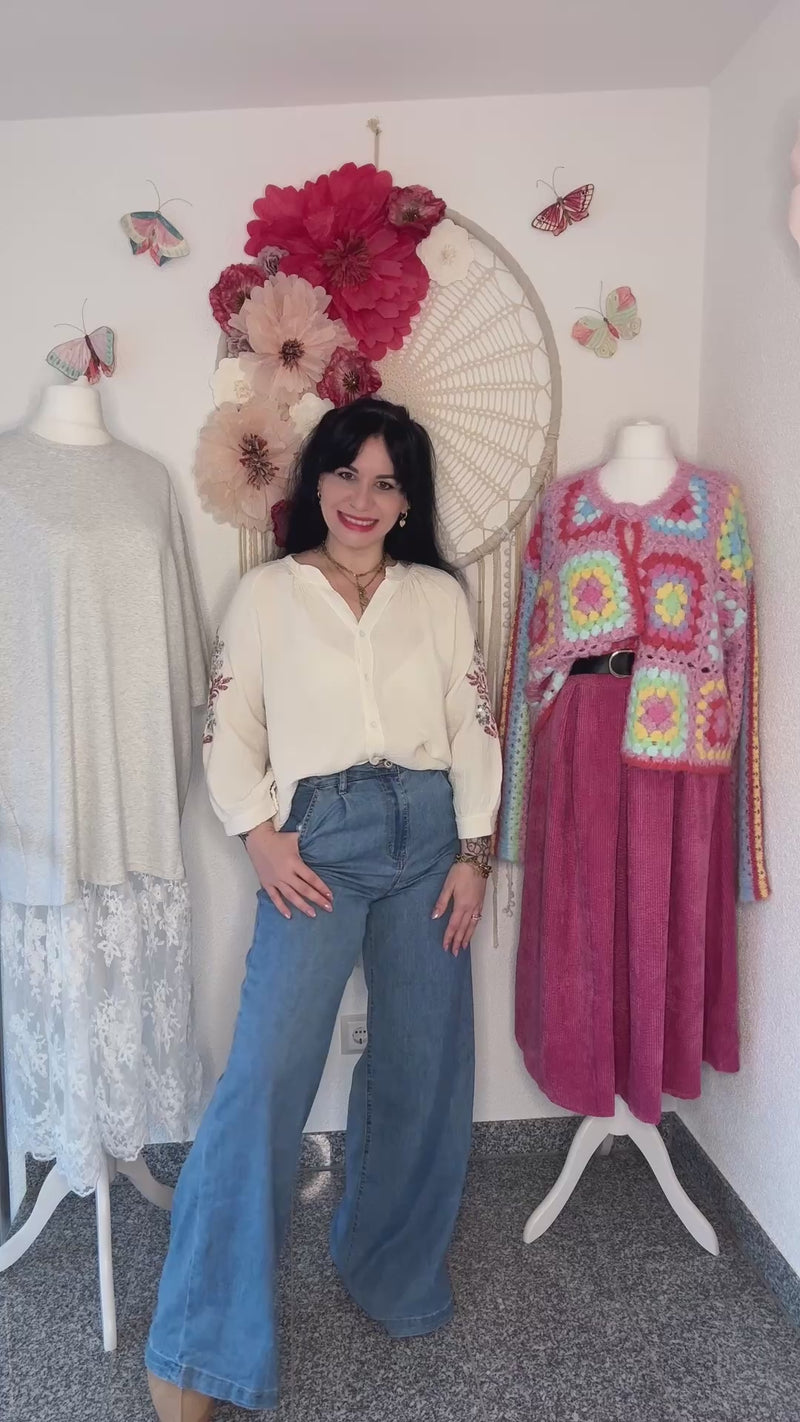 WIDE LEG JEANS - VERSCH. GRÖßEN